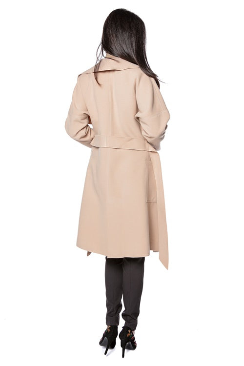 Pardesiu cu cordon bej