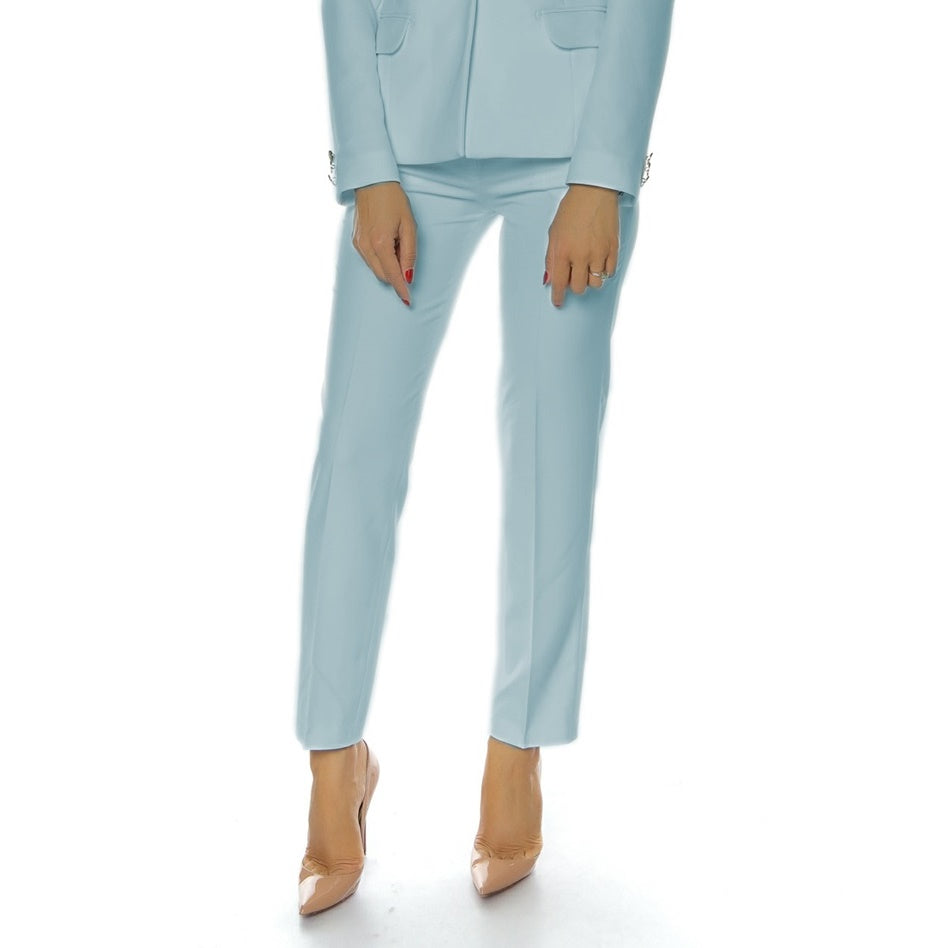 Pantaloni damă clasici bleo