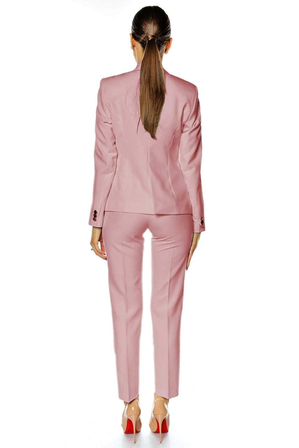 Sacou damǎ roz pudrǎ