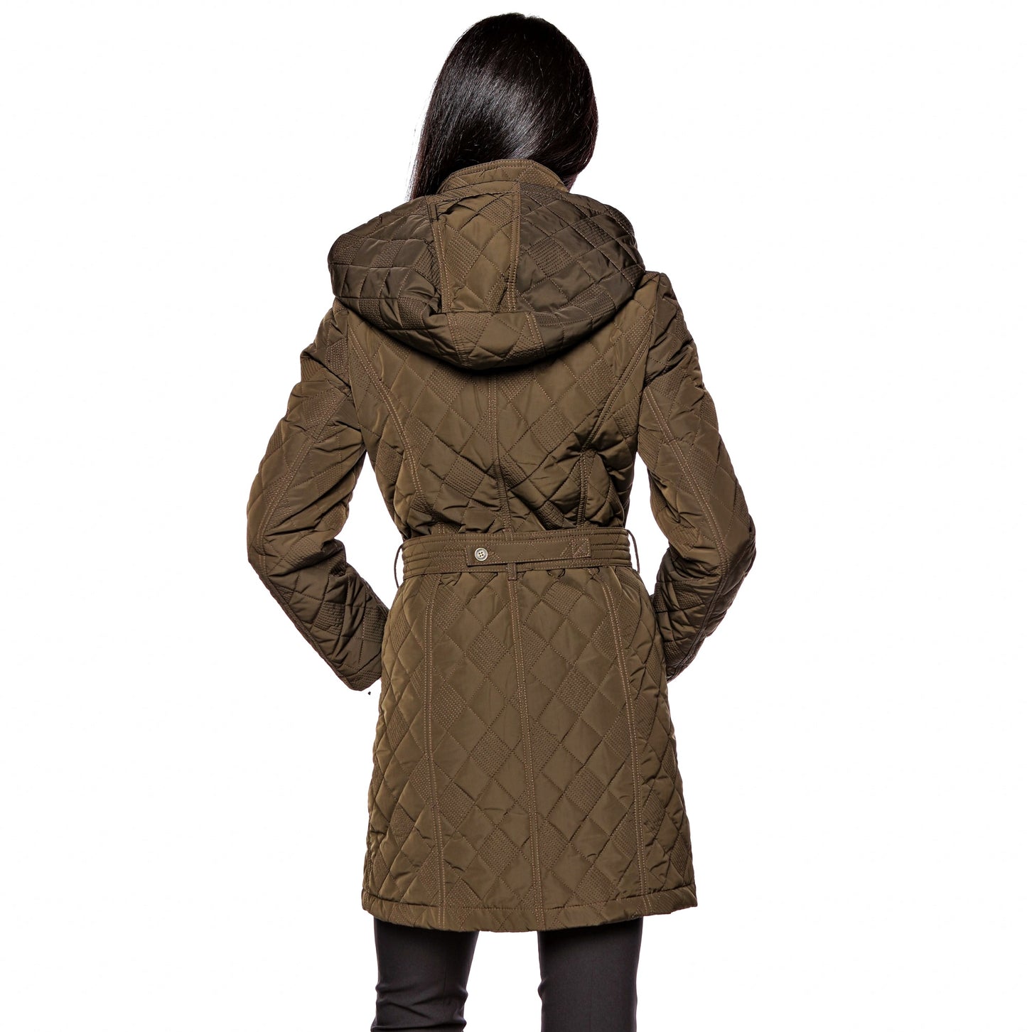 Geaca matlasata cu gluga